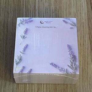 Dream Drift Designs Mindfulness Sticky Notepad